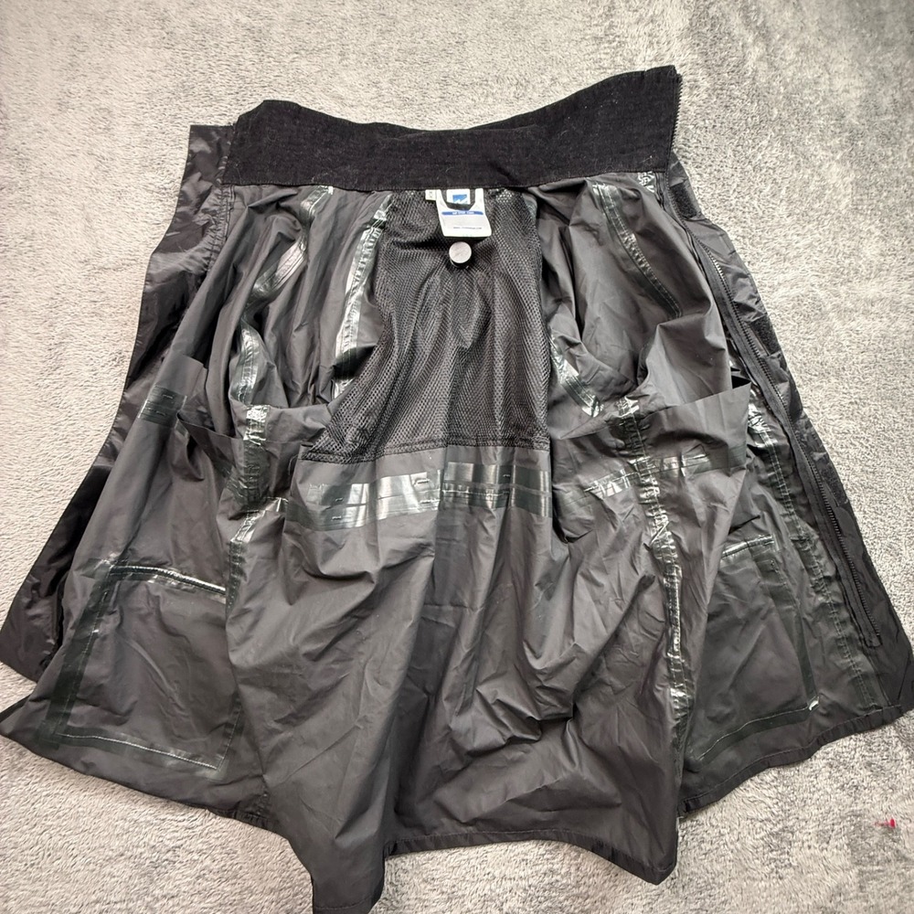Viking Open Road Ripstop Rain Jacket With Removable Hood Mens M Black Zip Up - Picture 2 of 9